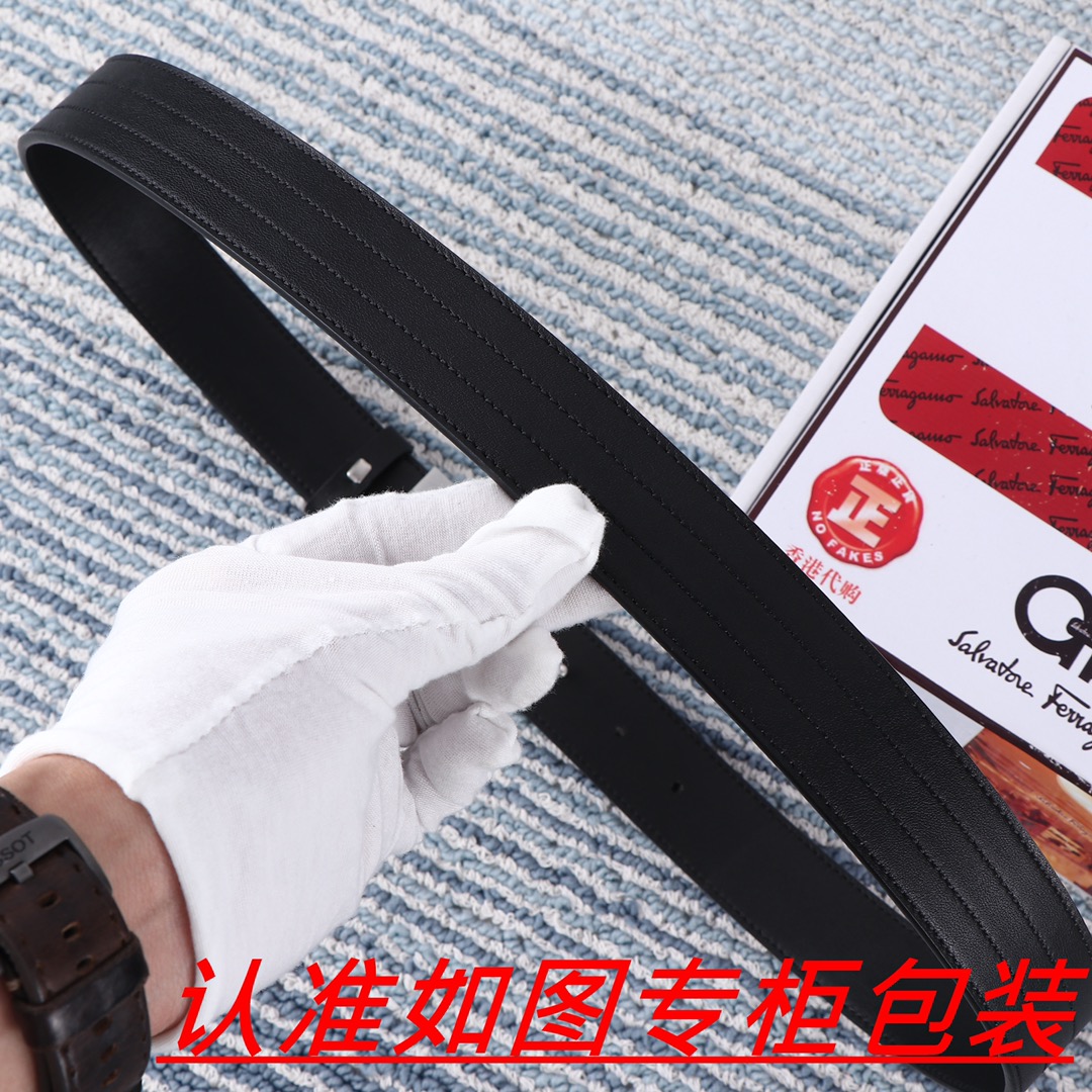 男士腰带菲拉格木️原单男士皮带百分百