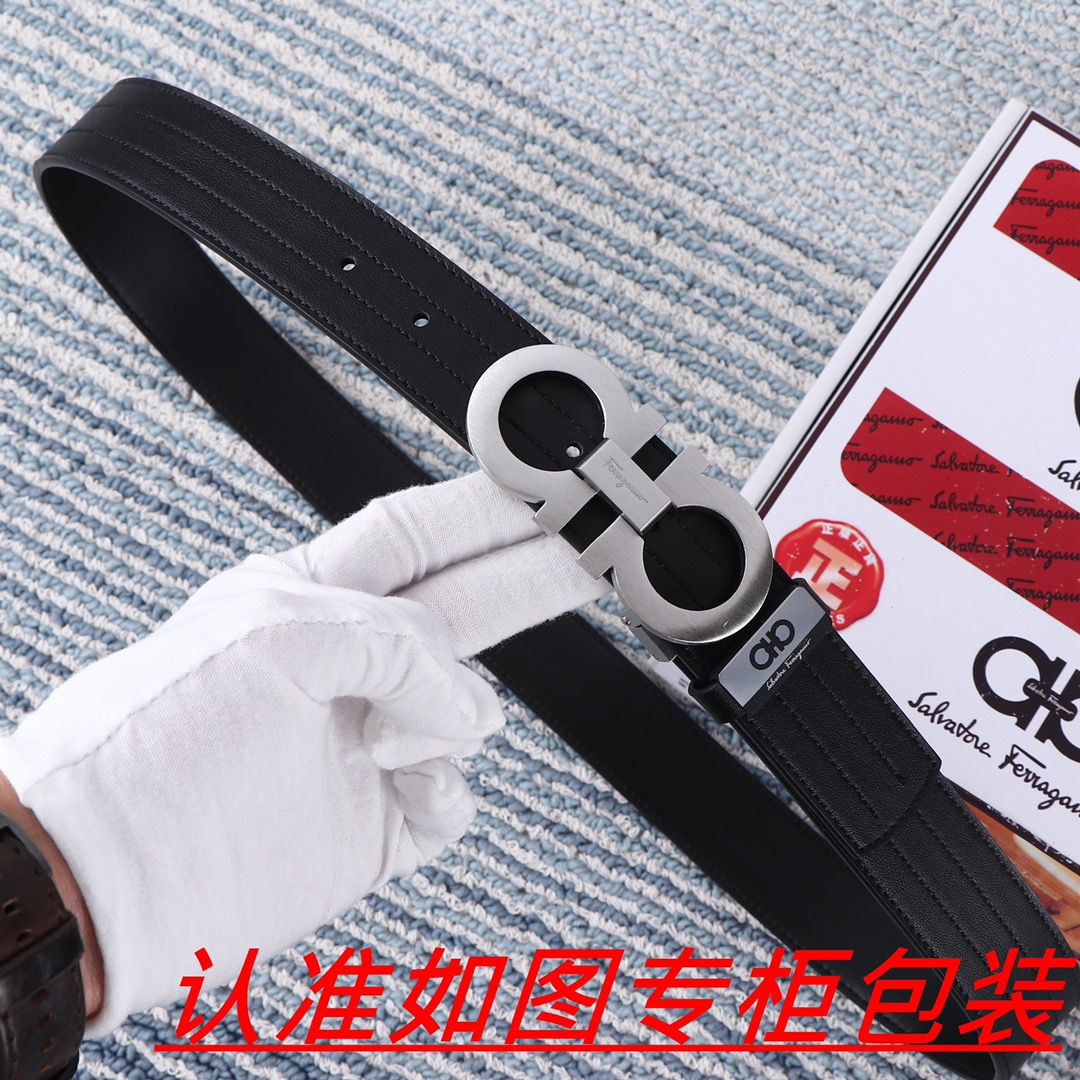 男士腰带菲拉格木️原单男士皮带百分百