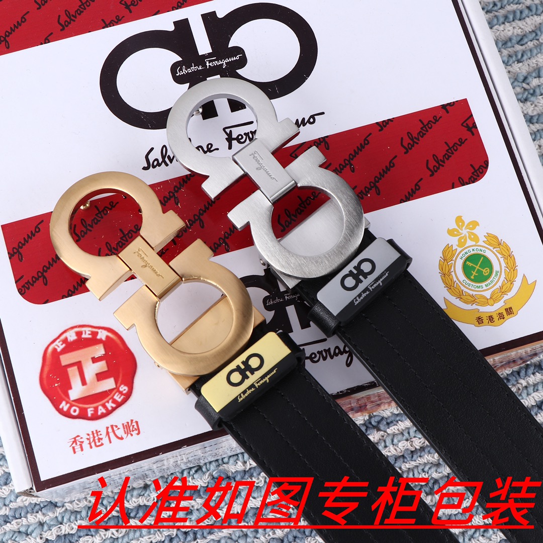 男士腰带菲拉格木️原单男士皮带百分百