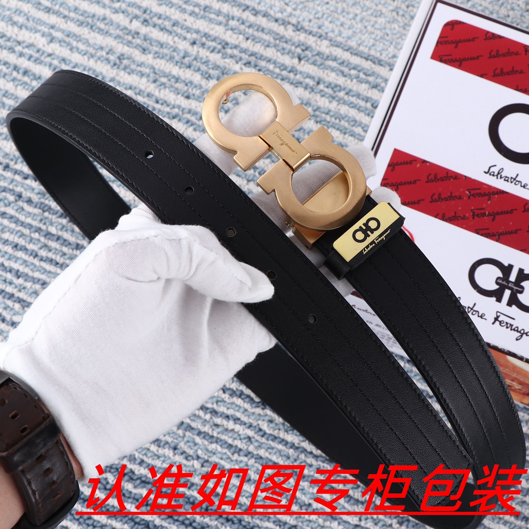 男士腰带菲拉格木️原单男士皮带百分百