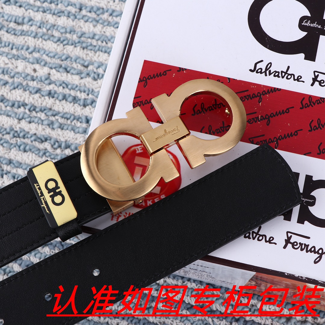 男士腰带菲拉格木️原单男士皮带百分百