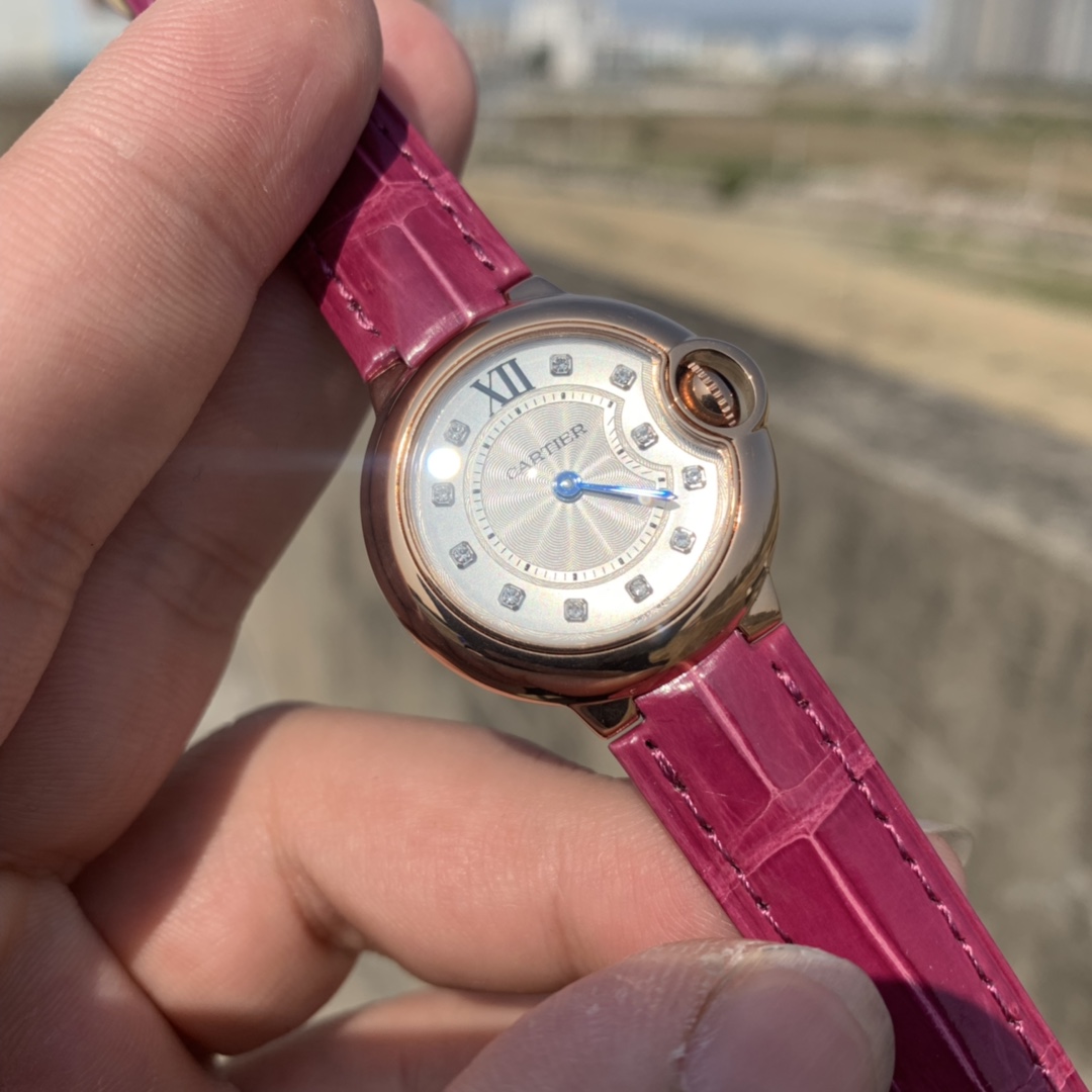 Cartier 卡地亚蓝气球系列28尺寸腕表