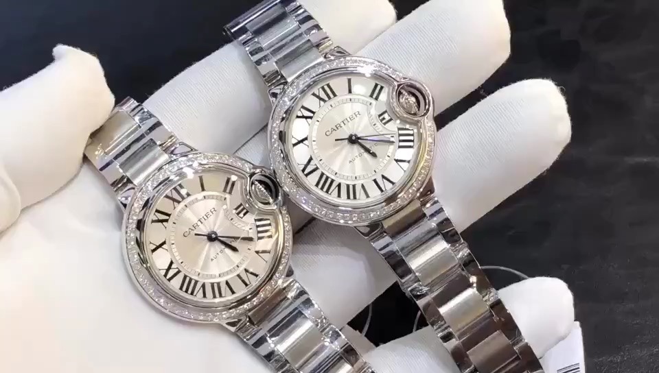 Cartier 卡地亚单排钻蓝气球系列女款腕表视频欣赏