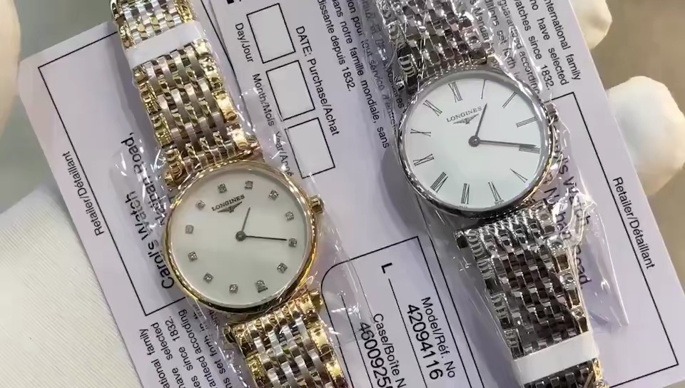 Longines 小巧玲珑的浪琴嘉岚女表视频欣赏一下，情人节礼物最佳首选