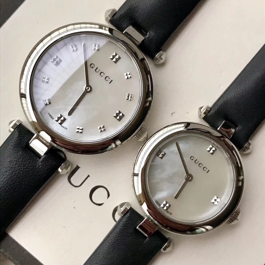 Gucci 古驰双G ，小巧玲珑女表，大号～32mm小号～27mm表径，侧面做工非常 ， 不可及