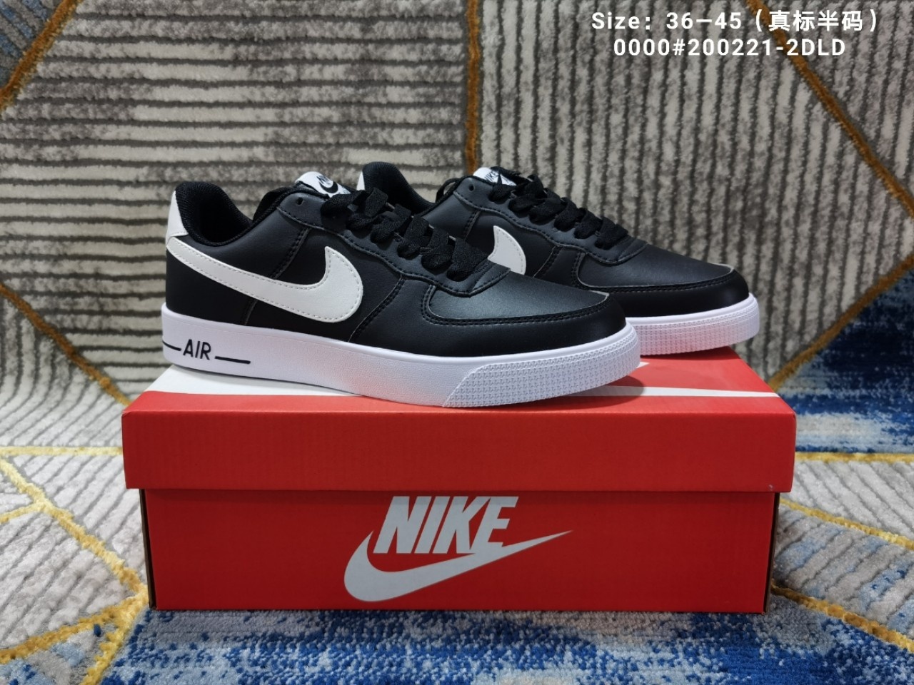 🈴 ❗主图集合图❗
♨价格 100(支持放店档口私聊)
♨码数:👉 如图所示👈🏻
♨编码:0000#200221-2DLD
♨简介:独家出货 校园风空军一号来袭 采用原鞋 原版 原楦 真标 真气垫 内增高 台湾进口小纤皮面
耐克校园空军一号男女鞋x 抖音同款x高街潮牌x Nike Air Force 1AC size:36 36.5 37 38.5 39 40 40.5 41 42 42.5 43 44 45