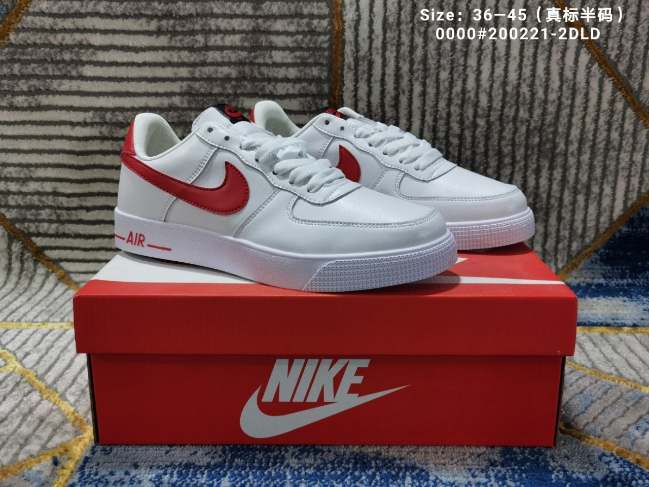 🈴 ❗主图集合图❗
♨价格 100(支持放店档口私聊)
♨码数:👉 如图所示👈🏻
♨编码:0000#200221-2DLD
♨简介:独家出货 校园风空军一号来袭 采用原鞋 原版 原楦 真标 真气垫 内增高 台湾进口小纤皮面
耐克校园空军一号男女鞋x 抖音同款x高街潮牌x Nike Air Force 1AC size:36 36.5 37 38.5 39 40 40.5 41 42 42.5 43 44 45