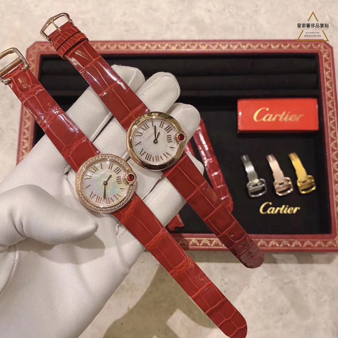 Cartier 卡地亚告白红气球，多种颜色鳄鱼皮，满足您对颜色的需求