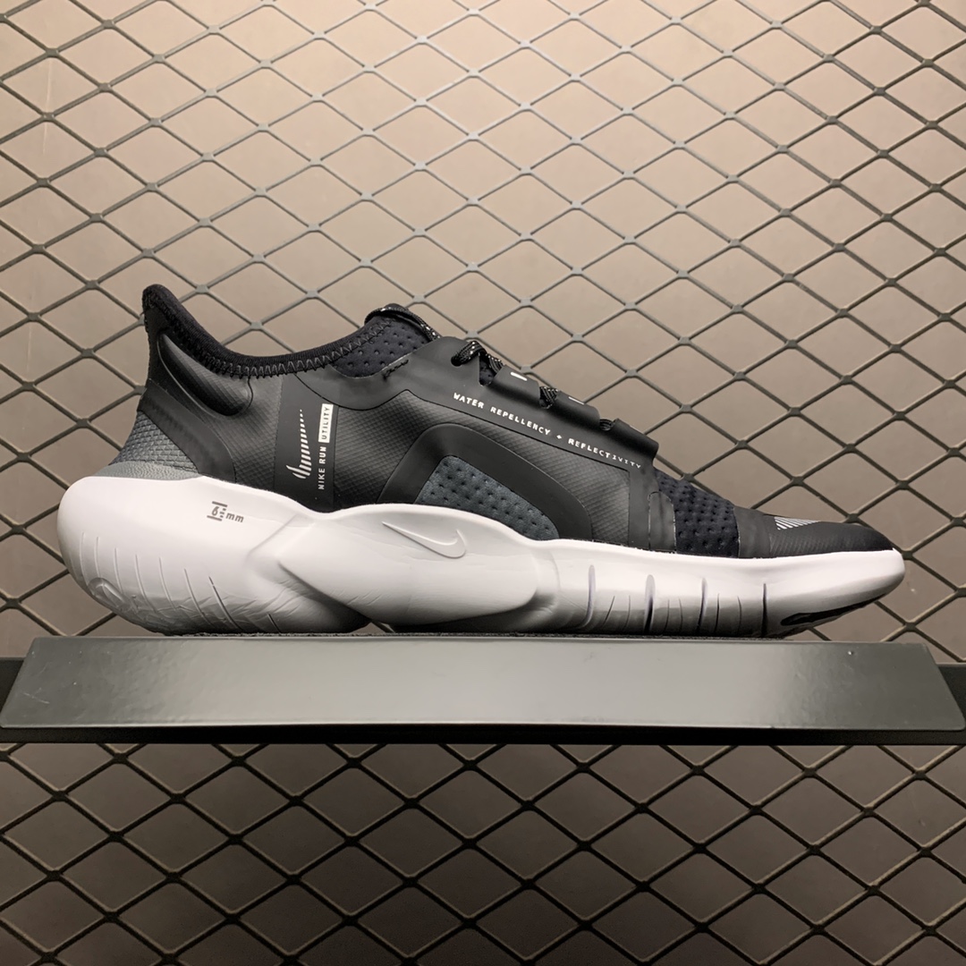 220 全码补货 Nike Free RN 5.0 Shield 赤足 机能防水鞋面 超轻透气缓震跑步鞋 BV1223-002