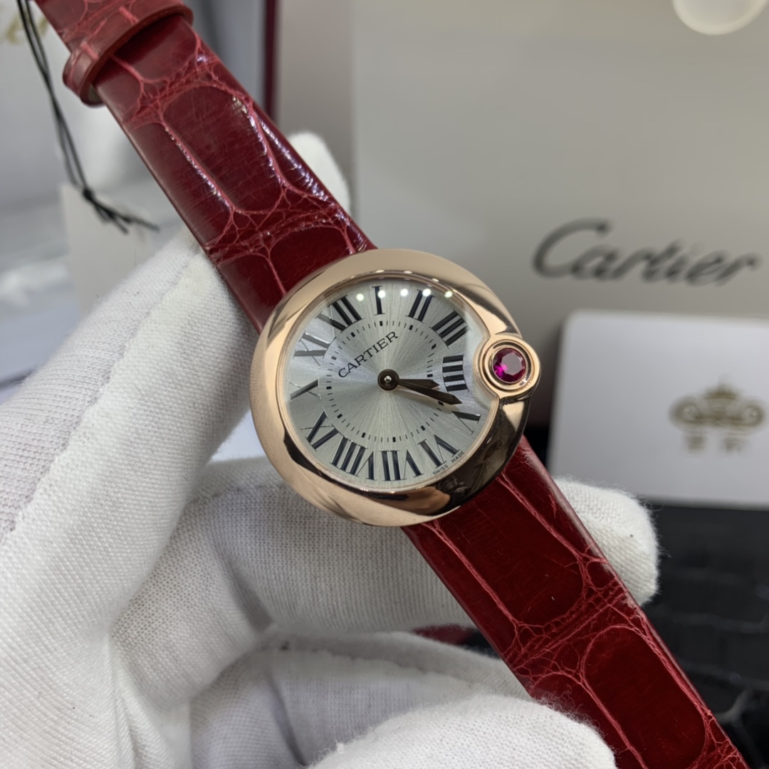 Cartier 皇家 卡地亚告白红气球女款腕表