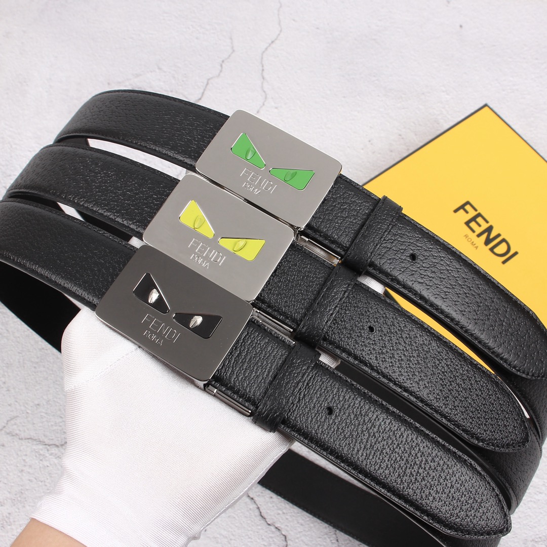 [Fendi Belts]Genuine grade Equipped with counter packaging FD little monster i