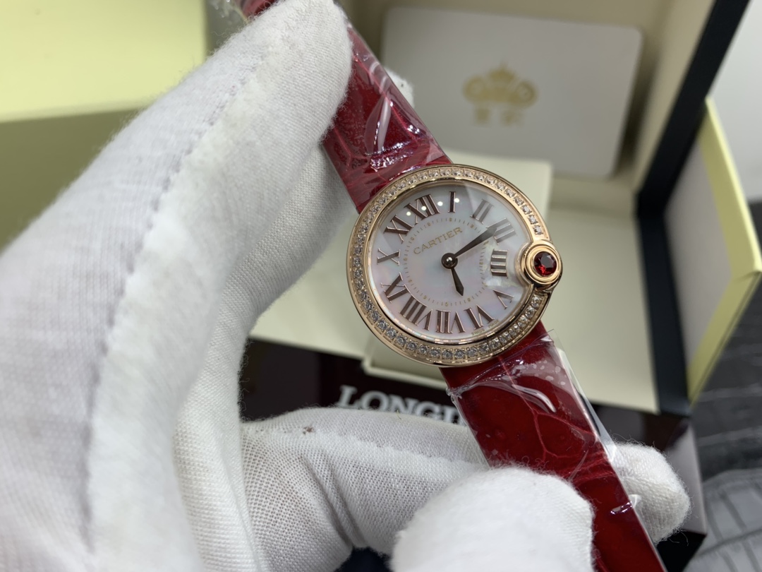Cartier 皇家 卡地亚白气球系列新春版红气球腕表