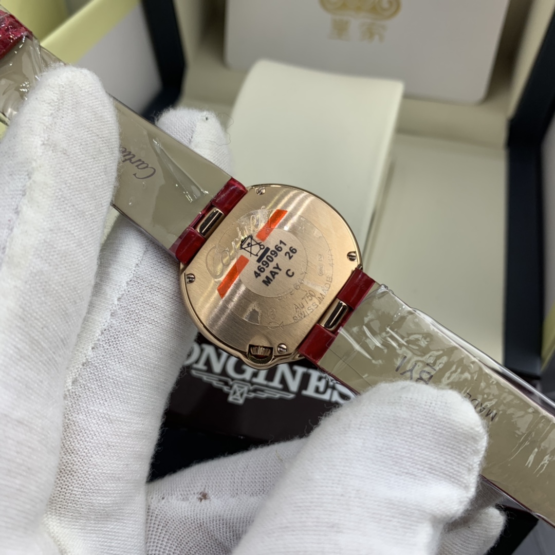 Cartier 皇家 卡地亚白气球系列新春版红气球腕表