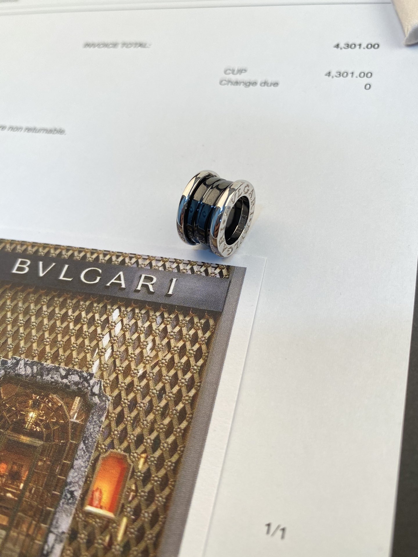 BVLGARI Bvlgari veerketting uniek elektroplatingproces 18K echt goud kwaliteit - topkwaliteit