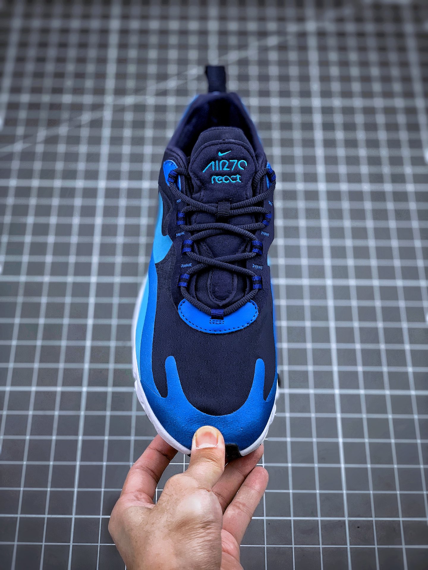 130 史诗级  持续输出   Air Max 270 React  原盒二维码原标 扫描秒进官网