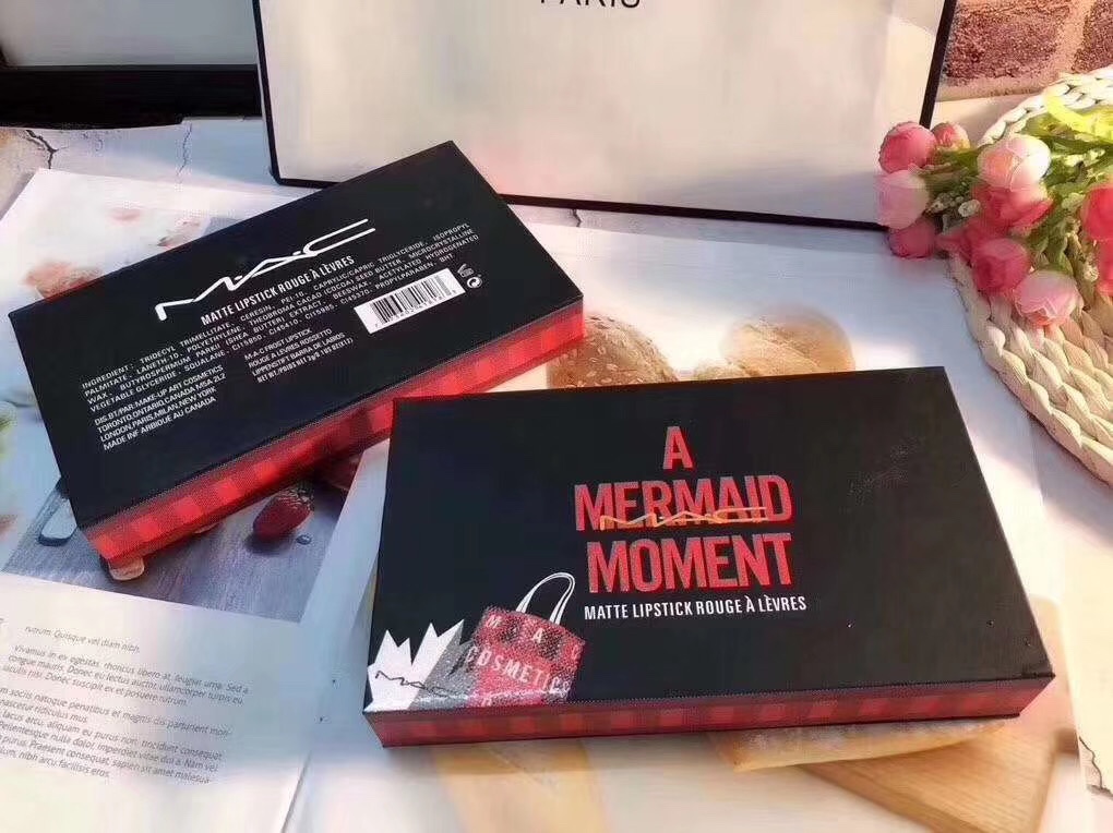 MAC A Mermaid Moment Matte Lipstick Set - 6 Full-Size Lipsticks 2 i1583006921 152 0