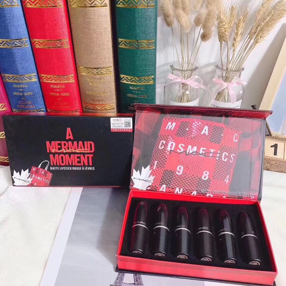 MAC A Mermaid Moment Matte Lipstick Set - 6 Full-Size Lipsticks 8 i1583006921 5682 6