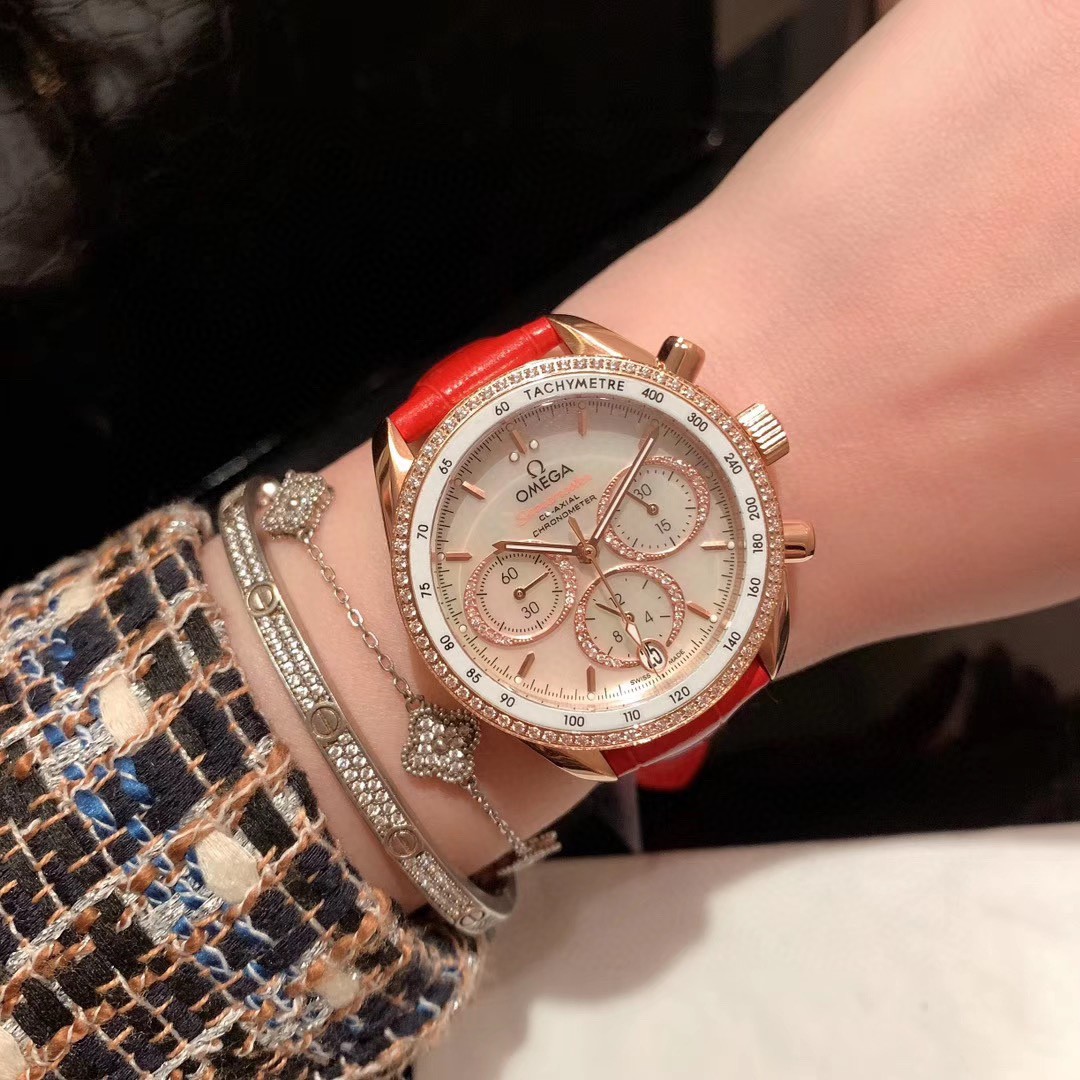 Omega 欧米茄六针超霸系列女款腕表