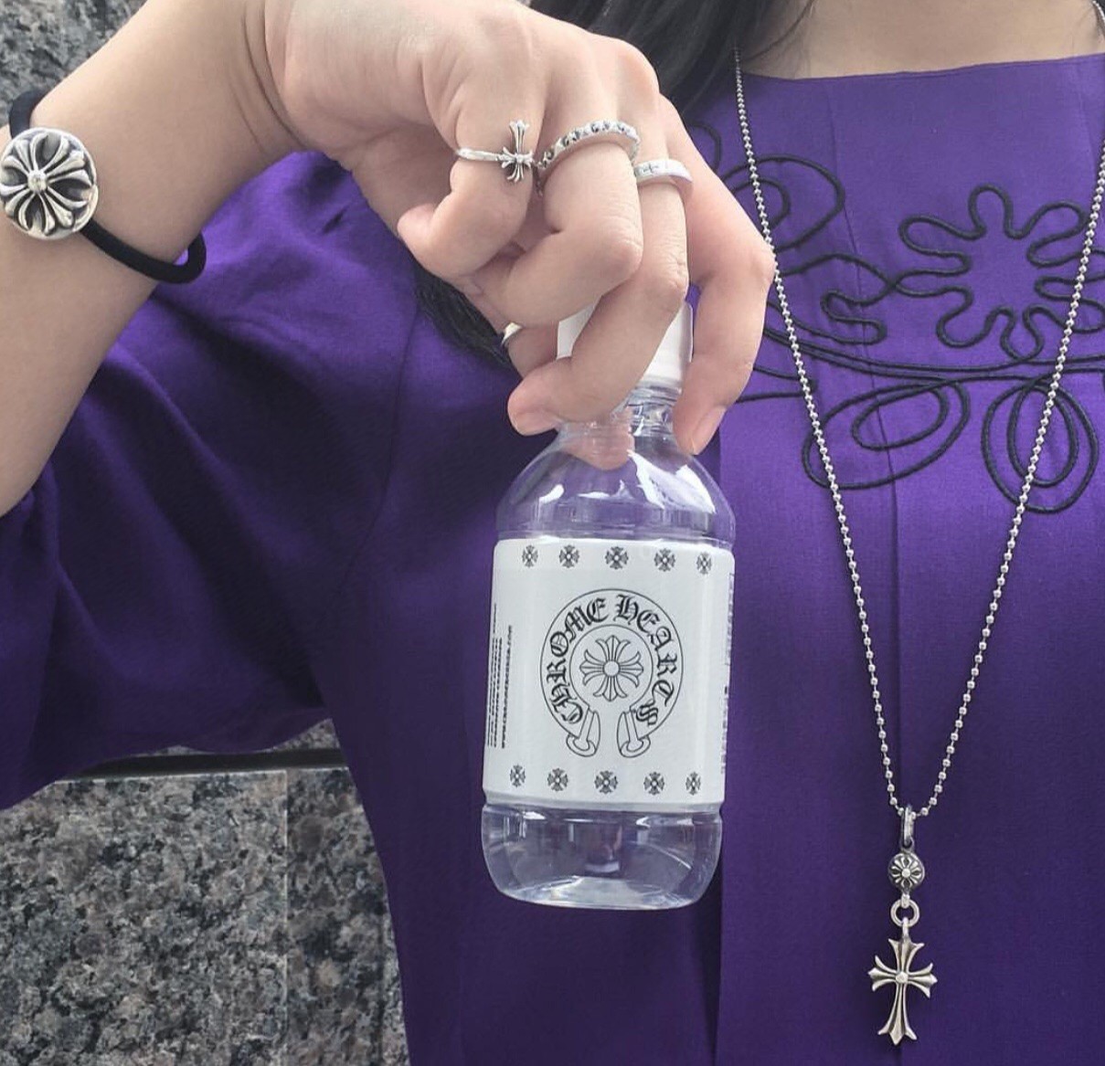 Chrome Hearts 克罗心 十字花项链