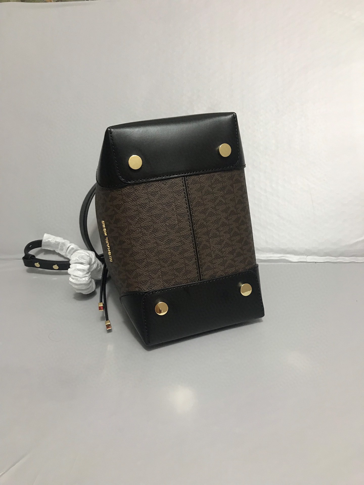 Michael Kors 棕色拼黑色