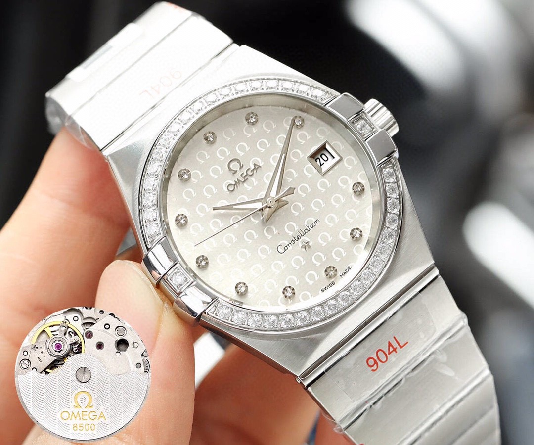 Omega 质量过硬 休闲庄重2019年全新升级版到货 修 质独家订制8500机芯特别设计 款式 永恒不变 欧米伽omega情侣表