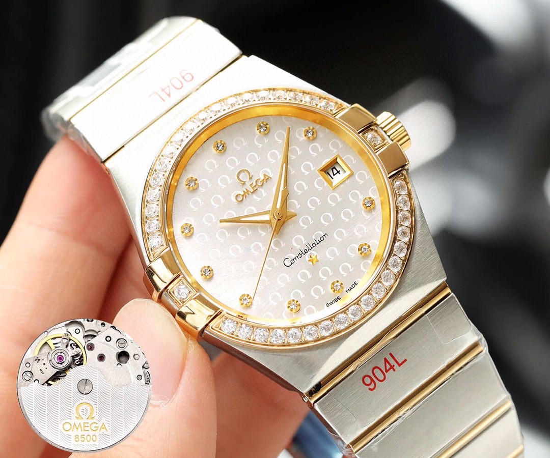 Omega 质量过硬 休闲庄重2019年全新升级版到货 修 质独家订制8500机芯特别设计 款式 永恒不变 欧米伽omega情侣表