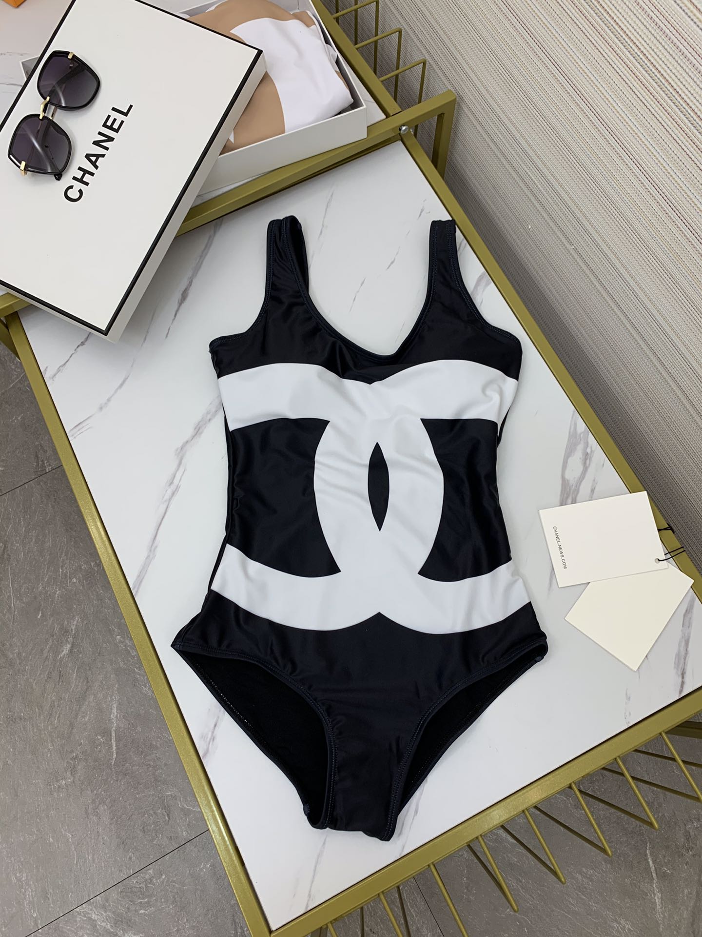 Chanel mirror quality
 Clothing Swimwear & Beachwear Summer Collection b81086