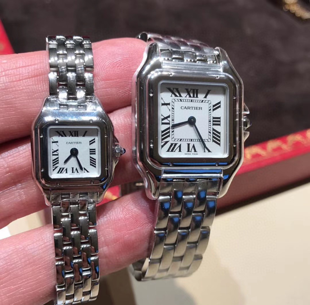 Cartier 卡地亚猎豹系列大小款腕表
