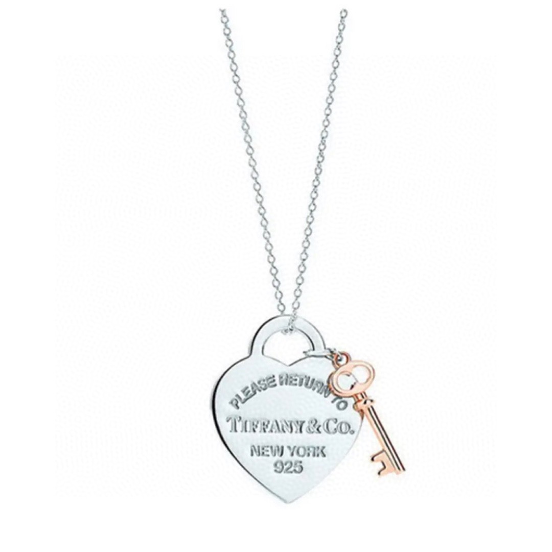 Tiffany & Co. Tiffany&Co.Heart Tag 爱心钥匙 锁骨项链