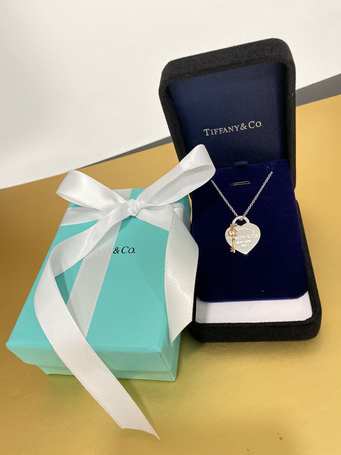Tiffany & Co. Tiffany&Co.Heart Tag 爱心钥匙 锁骨项链