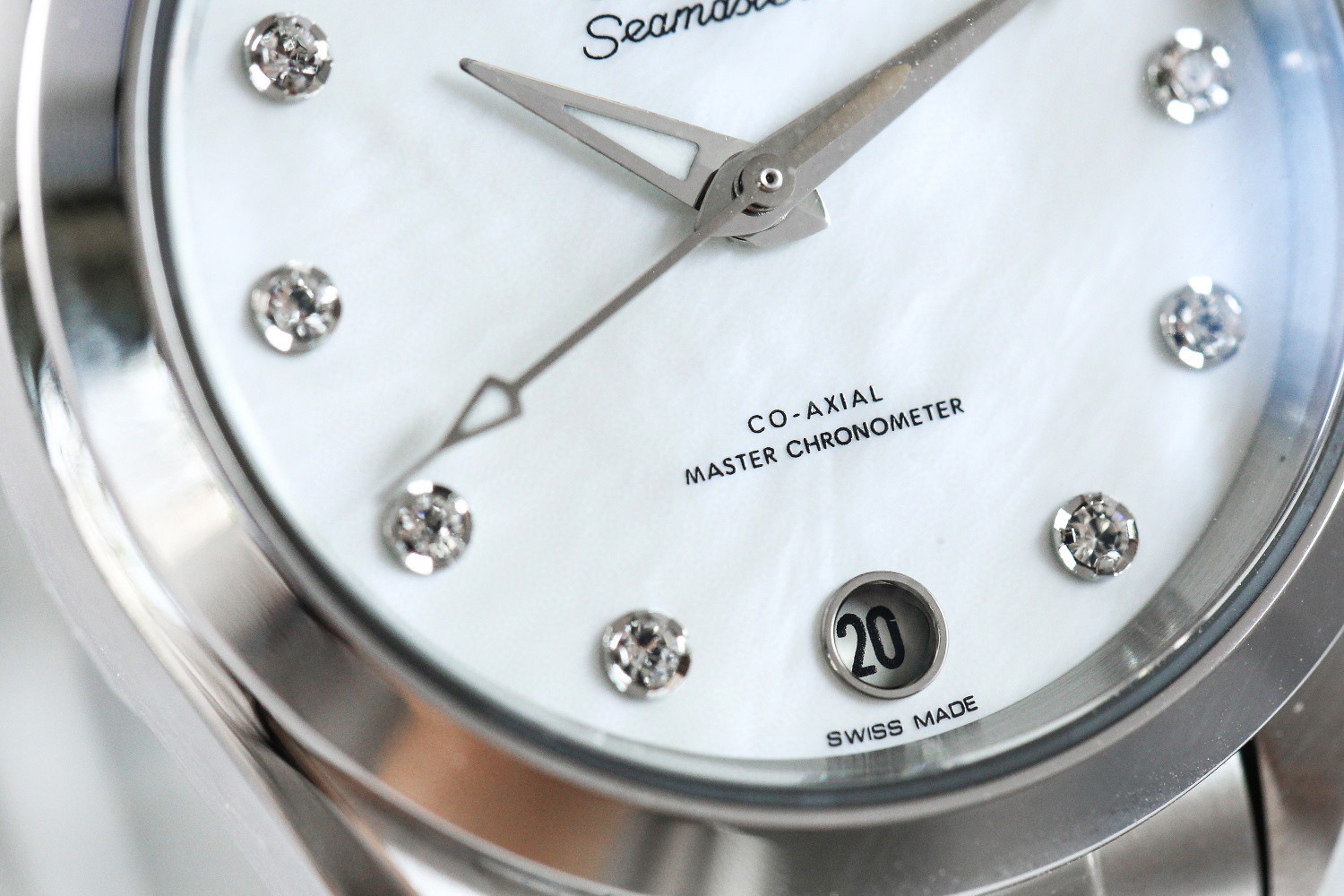 Omega 皇家巨献 欧米茄海马150m女士机械腕表-34mm，搭载8800自动机械机芯，316精钢表壳表带，商务女神