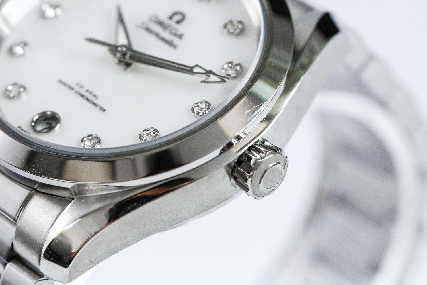 Omega 皇家巨献 欧米茄海马150m女士机械腕表-34mm，搭载8800自动机械机芯，316精钢表壳表带，商务女神