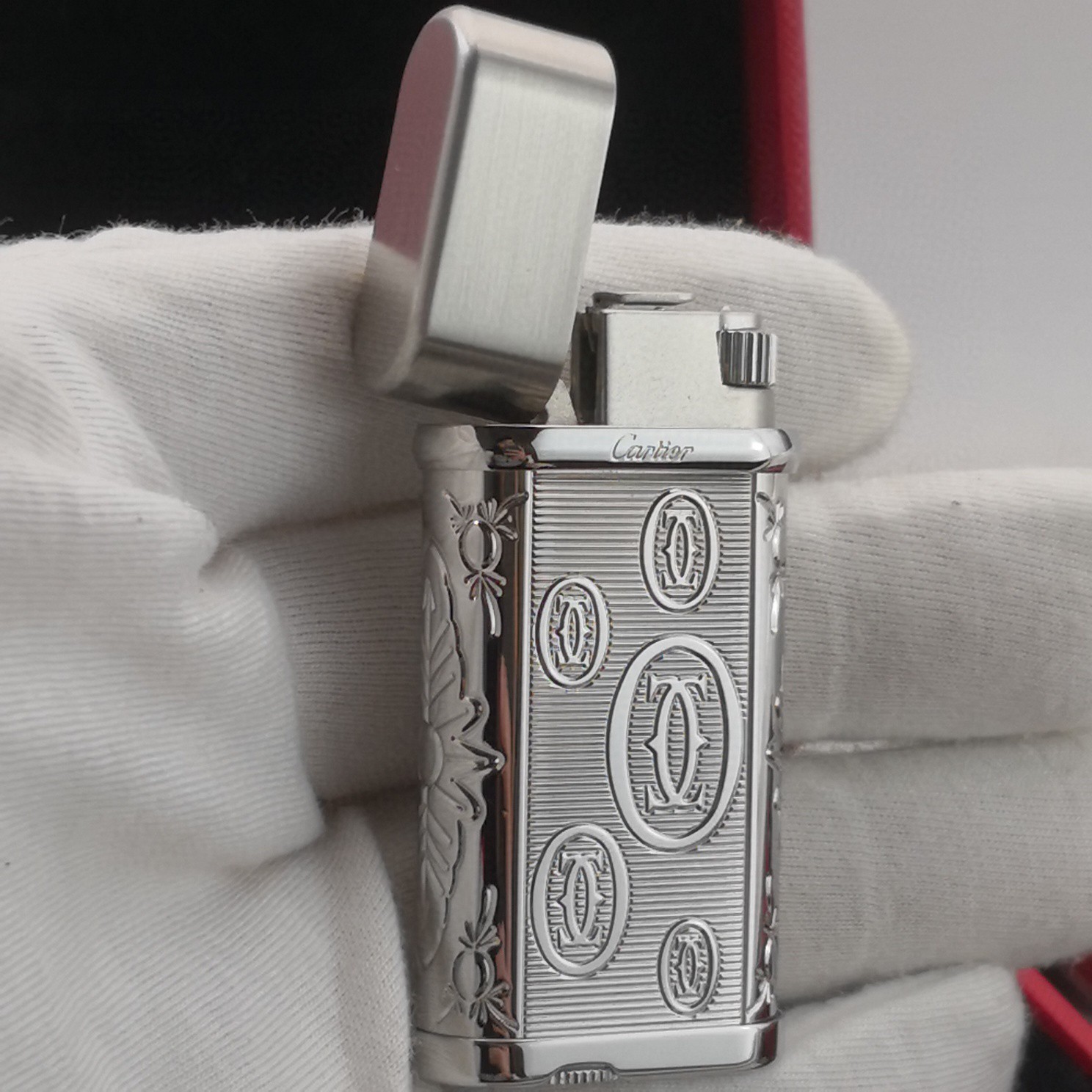 卡地亚 Cartier 高定典藏经典高奢皮具手袋托特包斜挎包女包 #472AFE1A 2