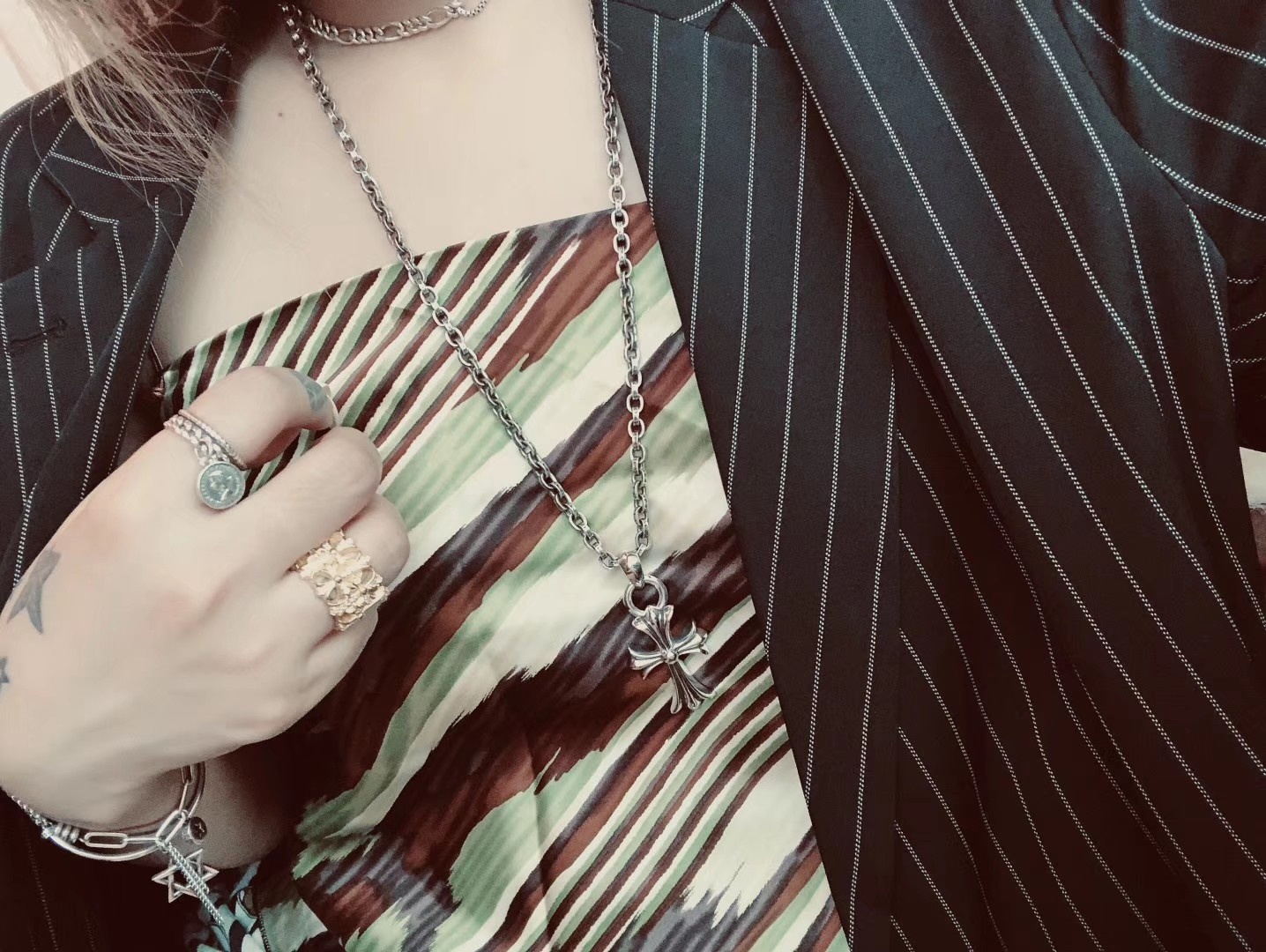Chrome Hearts 克罗心 十字架项链