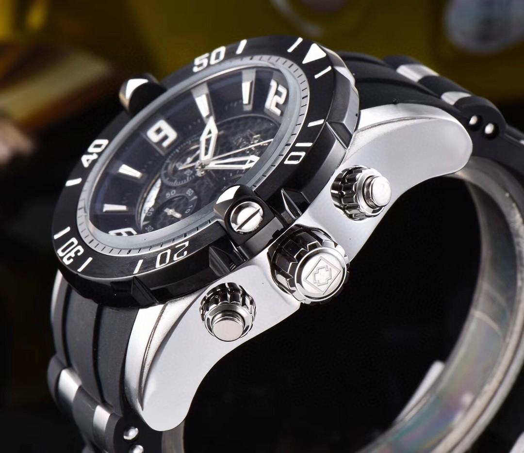 Invicta Invertiatic Men’s Watch: Unique Design, Imported Heart, Super-Spectrum Mineral Lenses - 图片 6