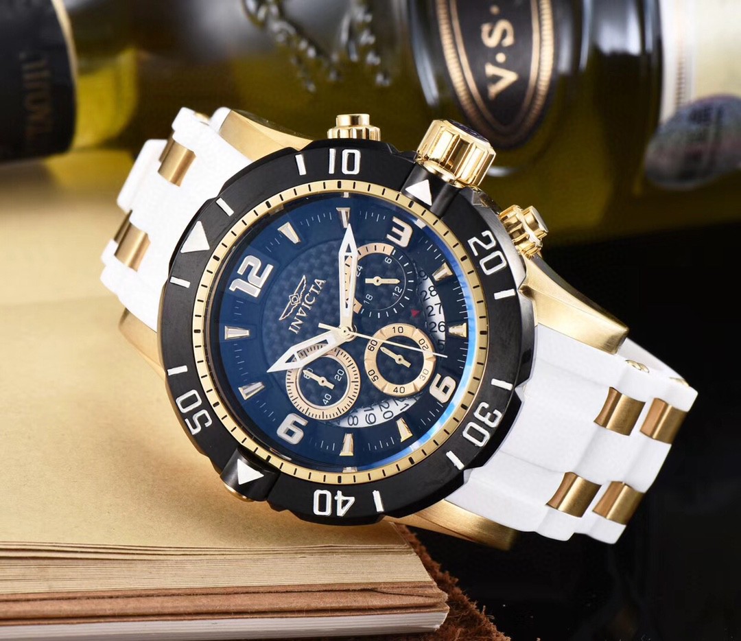Invicta Invertiatic Men’s Watch: Unique Design, Imported Heart, Super-Spectrum Mineral Lenses
