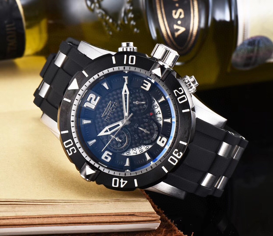 Invicta Invertiatic Men’s Watch: Unique Design, Imported Heart, Super-Spectrum Mineral Lenses - 图片 5