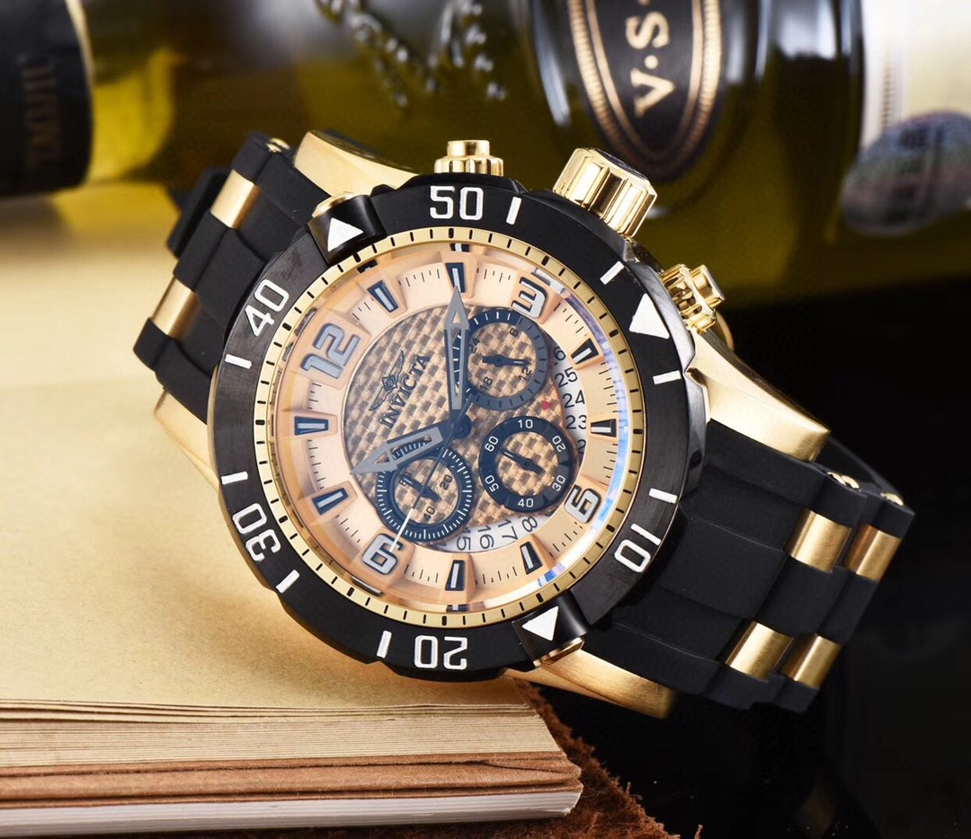 Invicta Invertiatic Men’s Watch: Unique Design, Imported Heart, Super-Spectrum Mineral Lenses - 图片 3