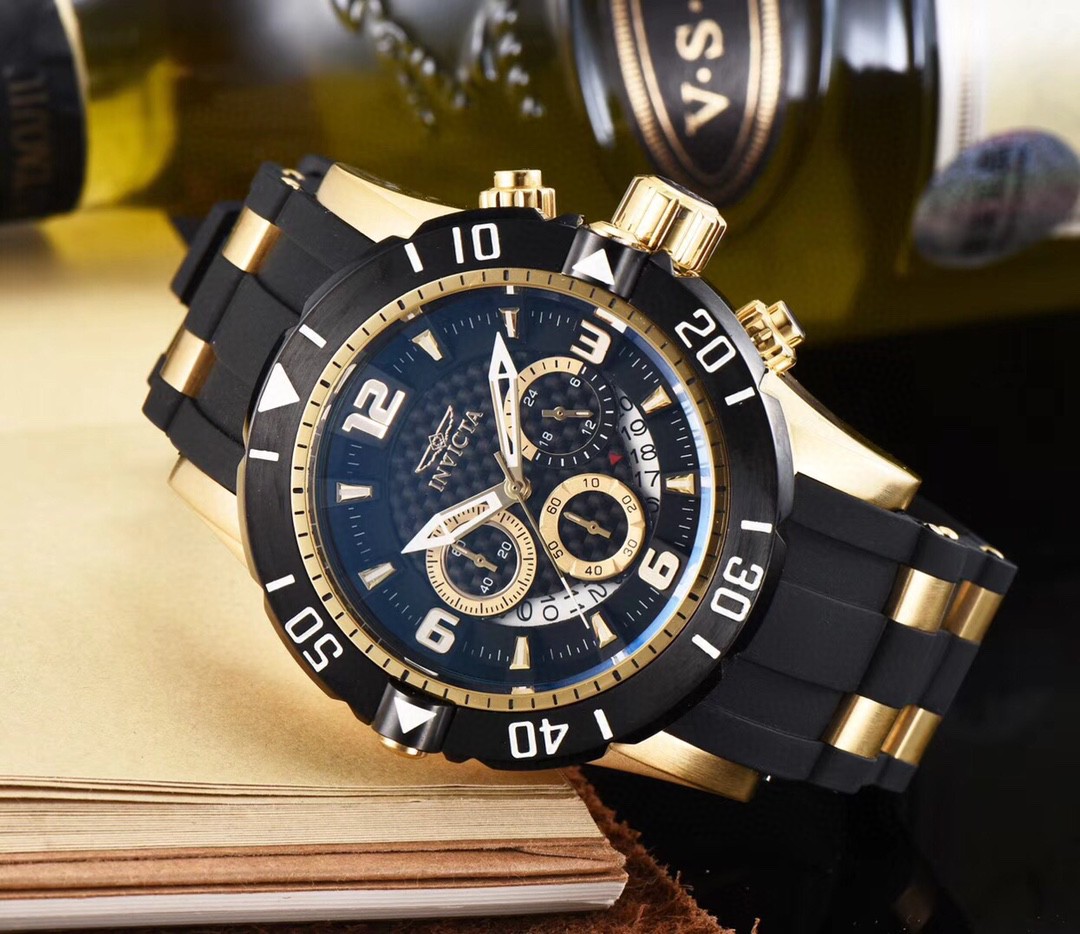Invicta Invertiatic Men’s Watch: Unique Design, Imported Heart, Super-Spectrum Mineral Lenses - 图片 2