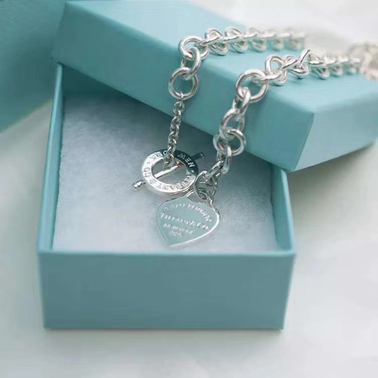 Tiffany & Co. Tiffany&Co.针扣粗款手链、项链