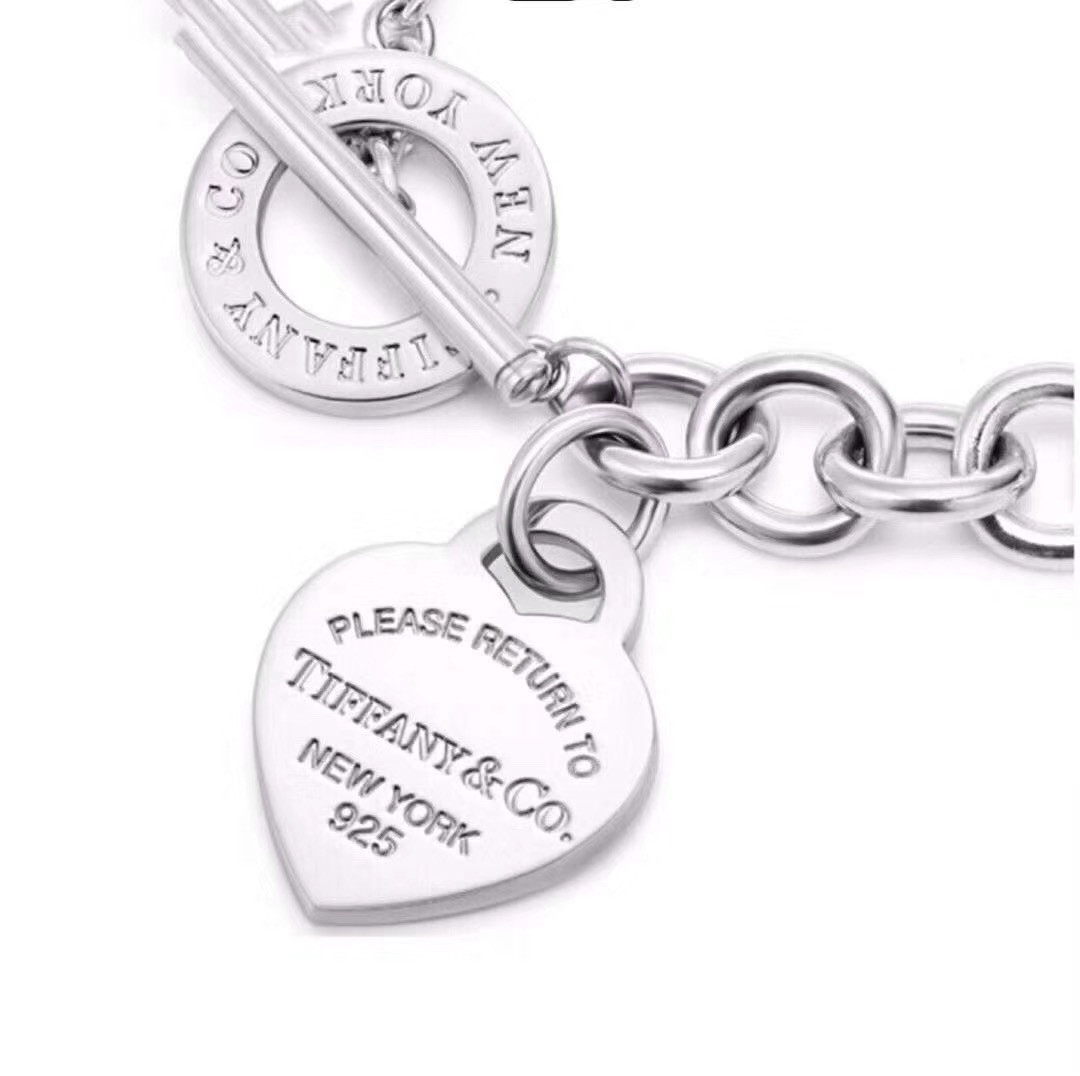 Tiffany & Co. Tiffany&Co.针扣粗款手链、项链