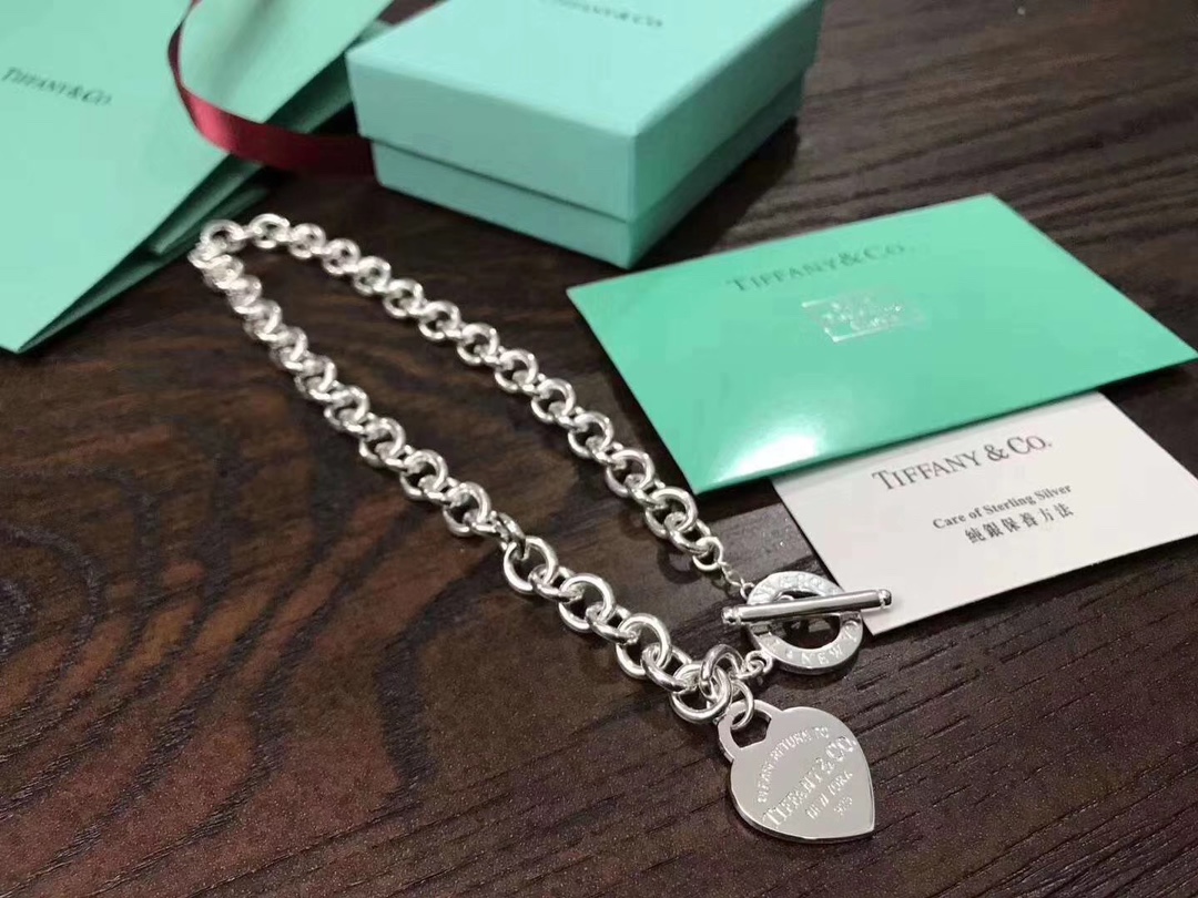 Tiffany & Co. Tiffany&Co.针扣粗款手链、项链