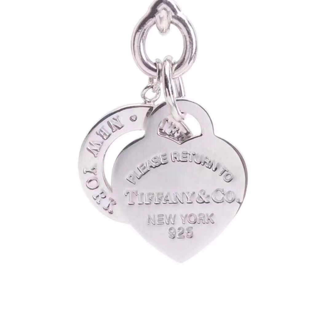 Tiffany & Co. Tiffany&Co. Heart Tag吊饰针扣粗手链