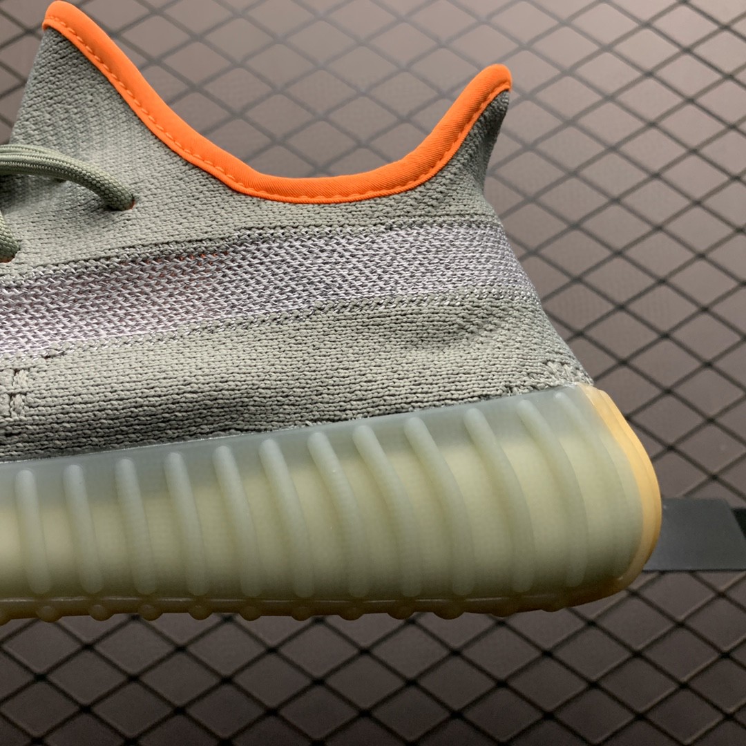 Pure Adidas Yeezy 350V2 FX9035 "DESERT SAGE" Kanye Yeezy 350 Desert Sage 4