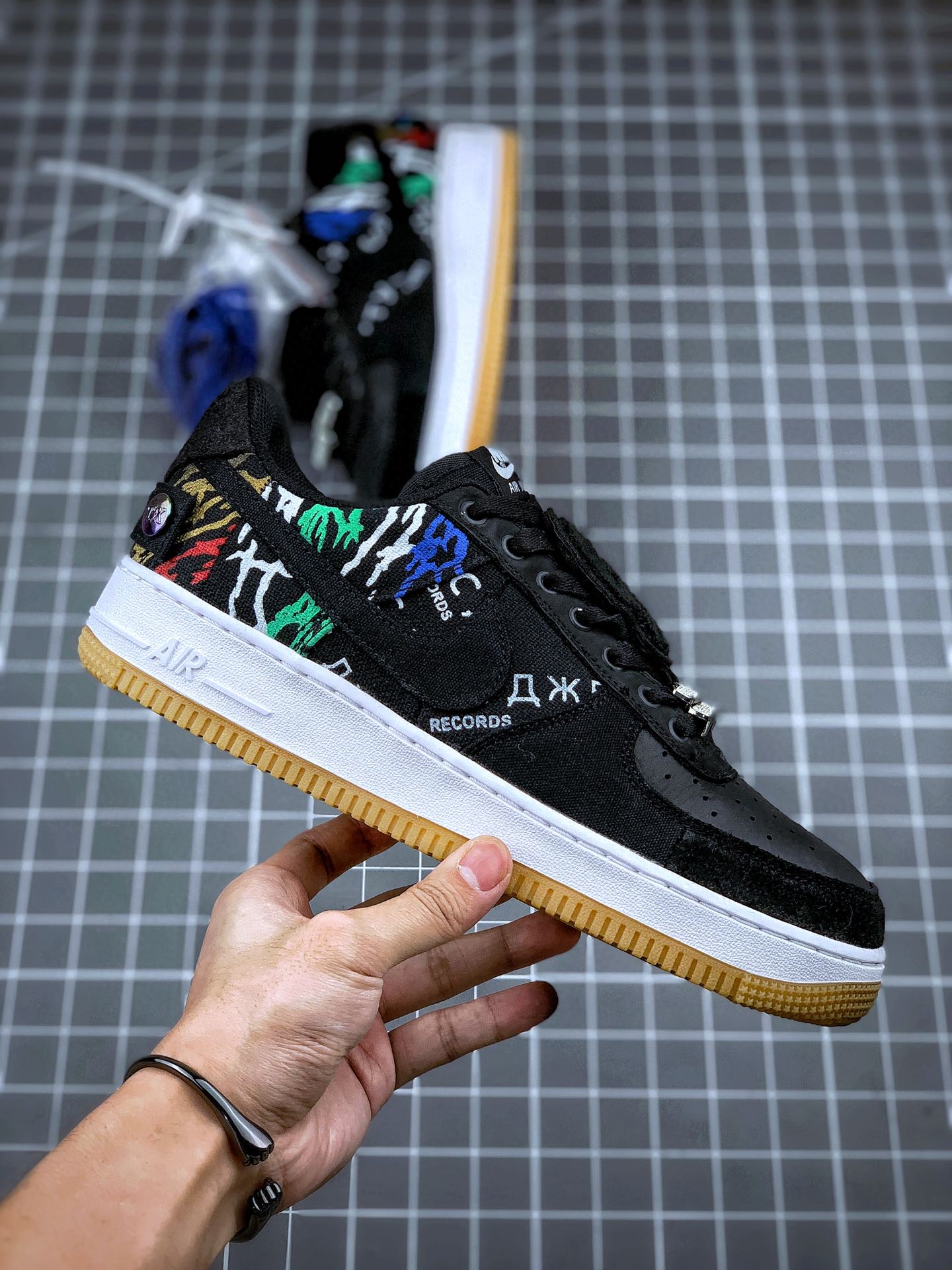 小红书爆款出货 180 原盒官方纯原版本   Travis Scott x Air Force 1  TS超限量联名 全网独家首发曝光