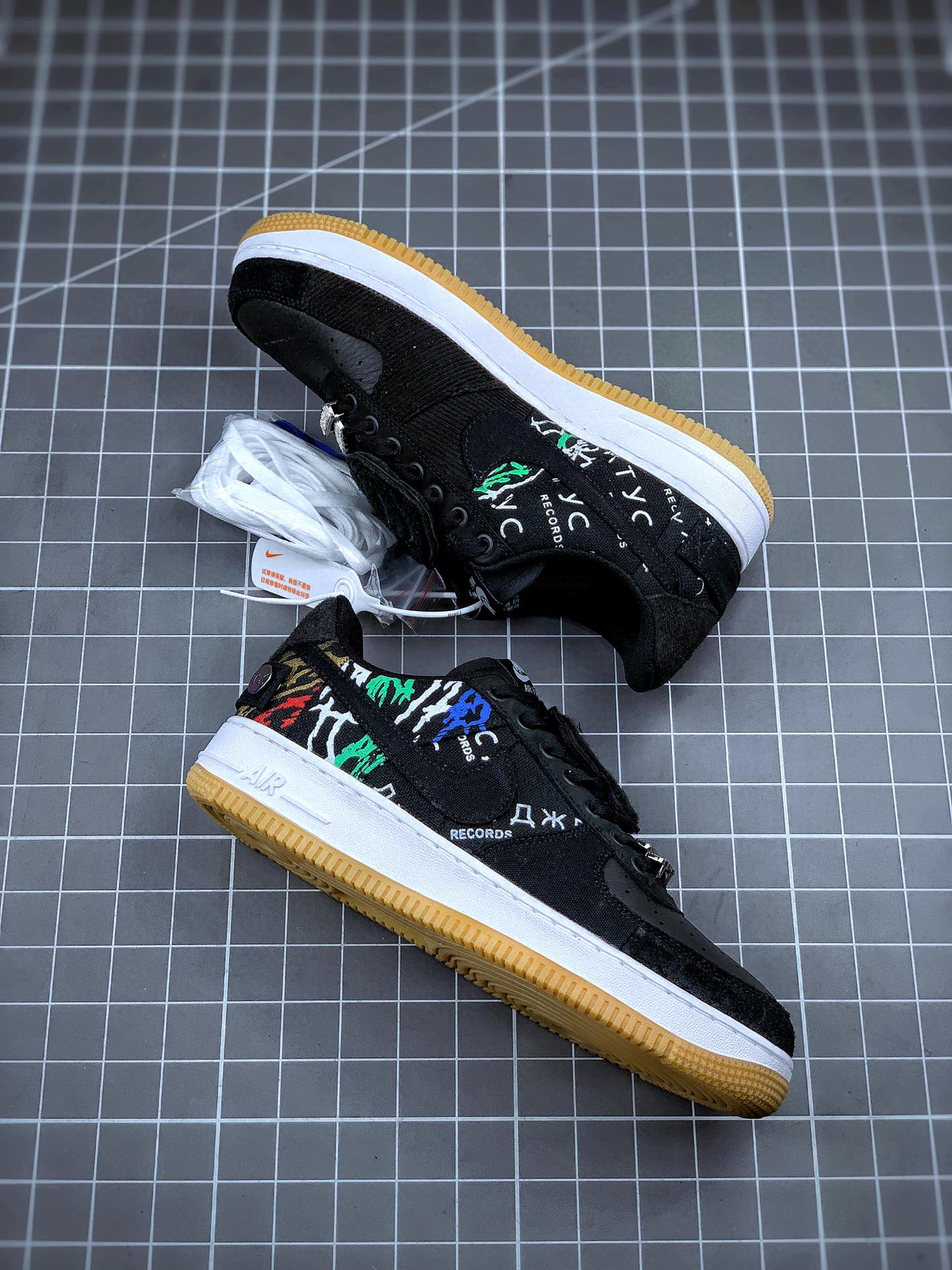 小红书爆款出货 180 原盒官方纯原版本   Travis Scott x Air Force 1  TS超限量联名 全网独家首发曝光