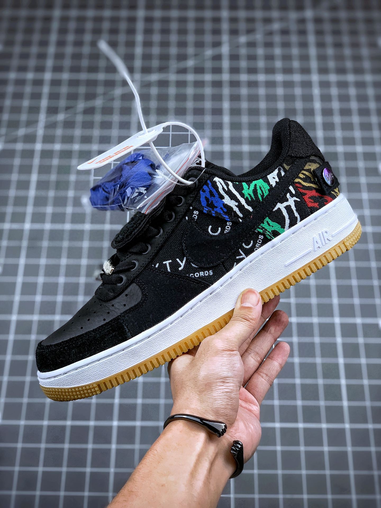 小红书爆款出货 180 原盒官方纯原版本   Travis Scott x Air Force 1  TS超限量联名 全网独家首发曝光