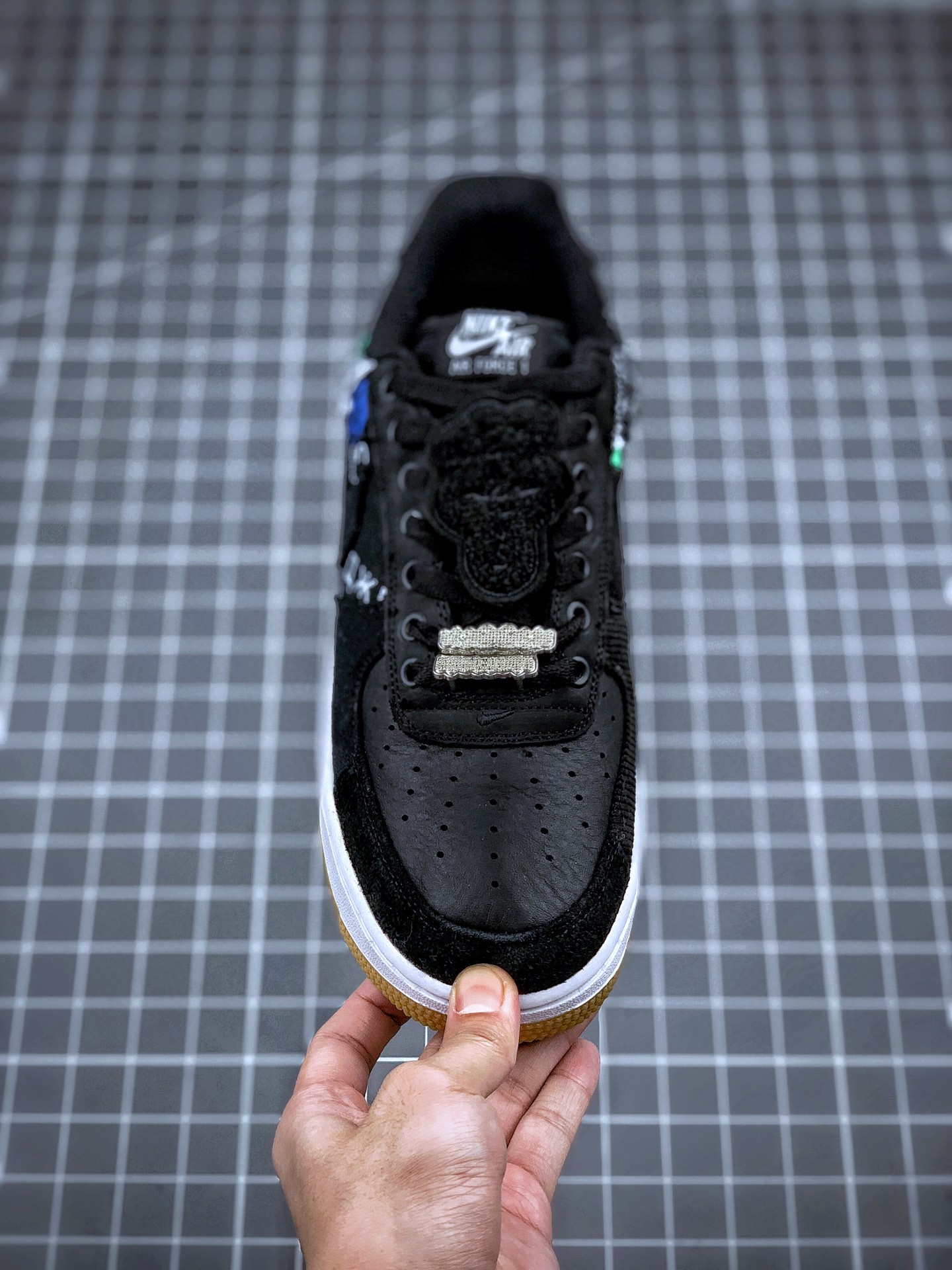 小红书爆款出货 180 原盒官方纯原版本   Travis Scott x Air Force 1  TS超限量联名 全网独家首发曝光