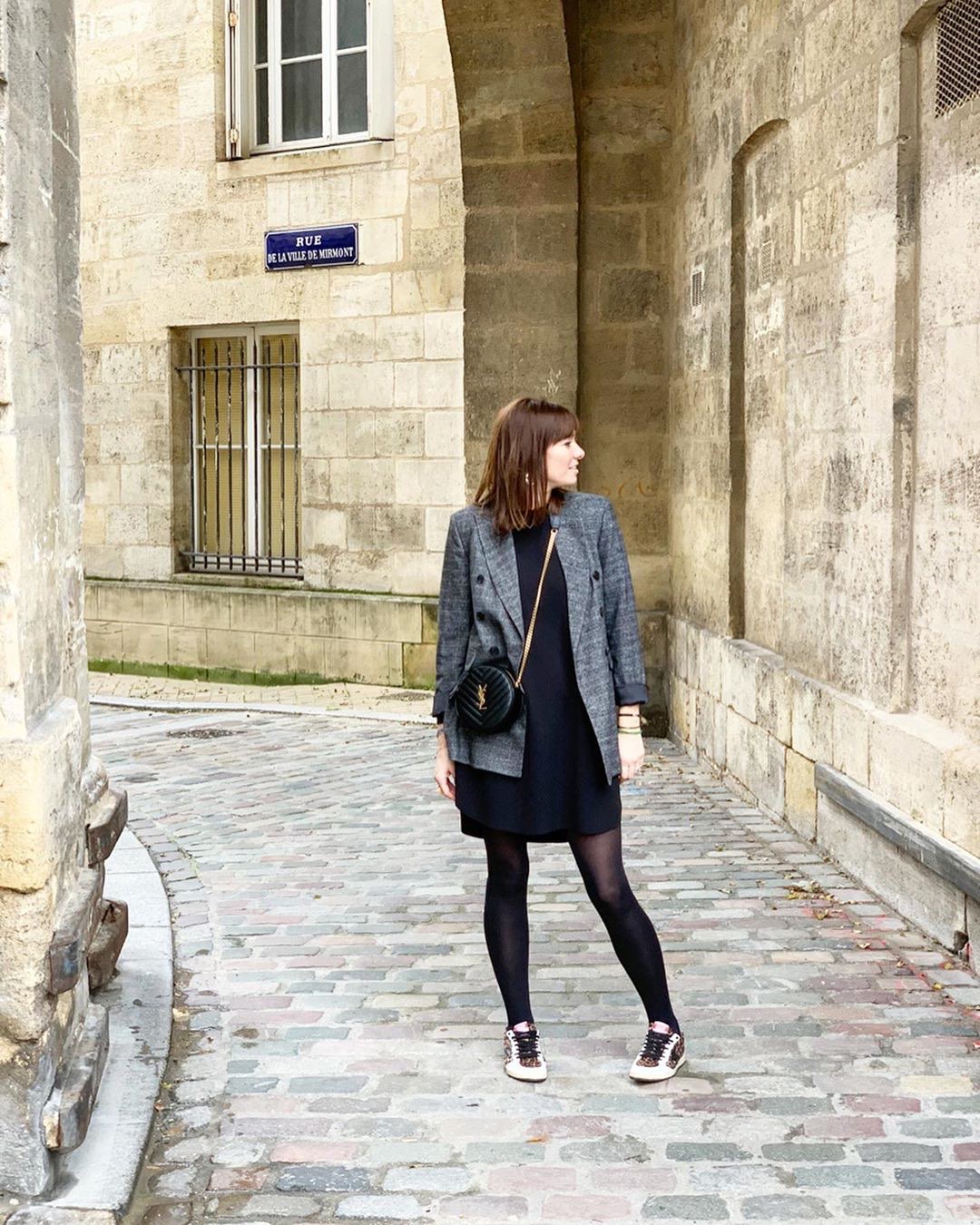 Saint laurent Ysl 最新VINYLE鱼子酱小圆包 610436黑色