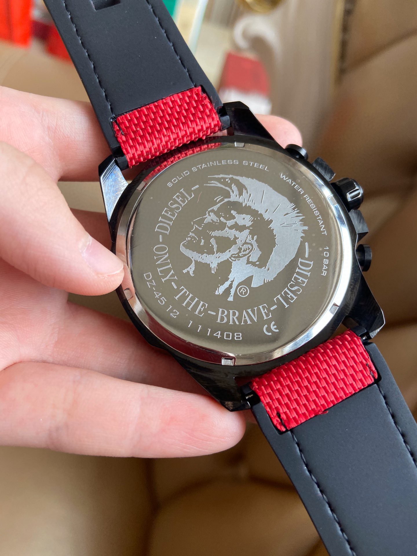 DIESEL DZ4512 Watch: Queen of Gentleman’s Spectrum, 51mm Size, Silicon Seat Belt - 图片 7